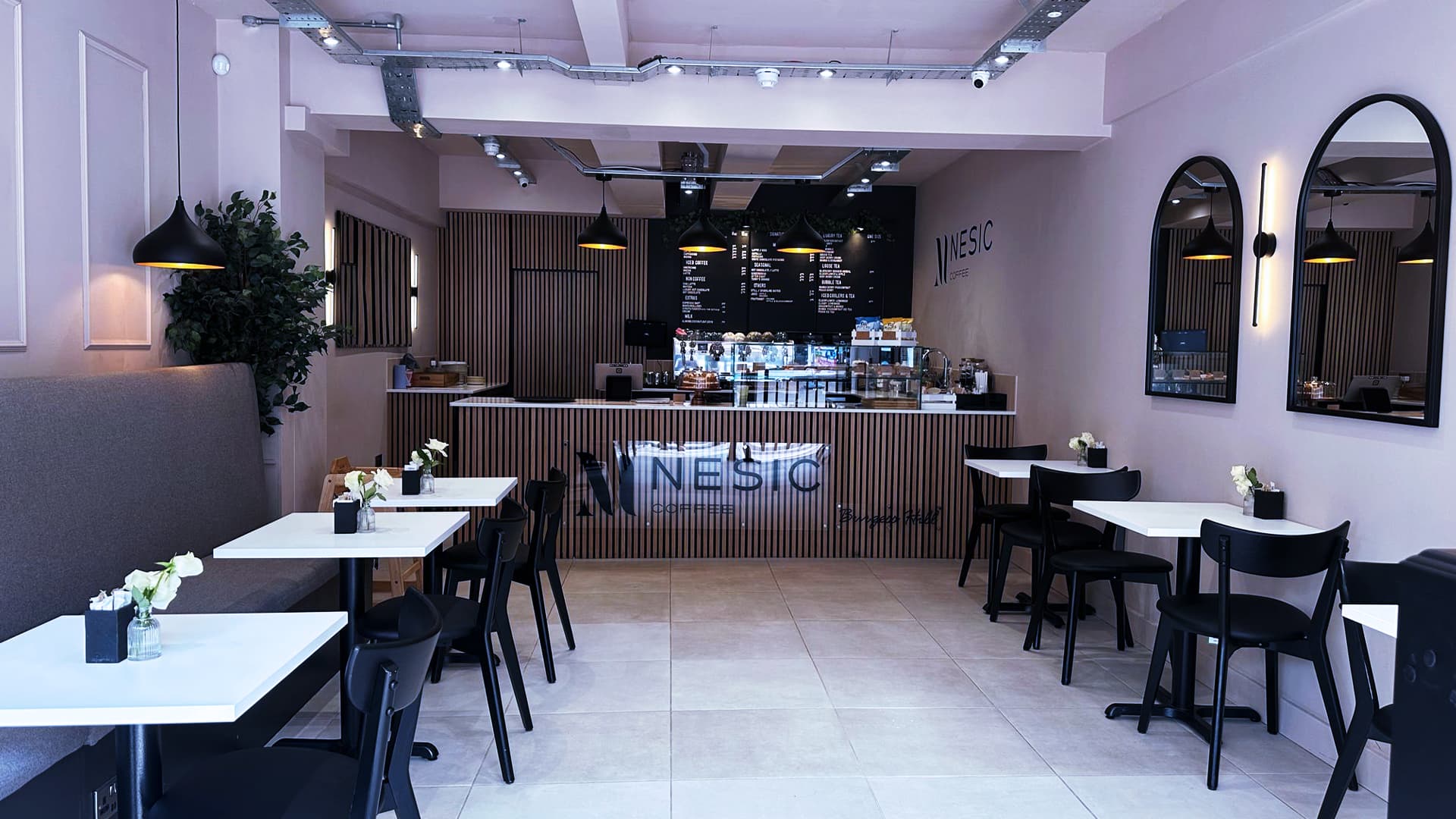 Mnesic Coffee — interior of the shop